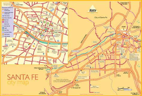 Benefits of using MAP Santa Fe Map New Mexico